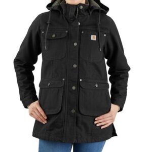 CARHARTT WOMEN'S LOOSE FIT WEATHERED DUCK COAT